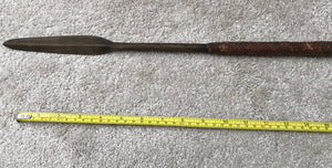 Zulu Throwing Spear with Neat, Small Blade  - Late 19th Century