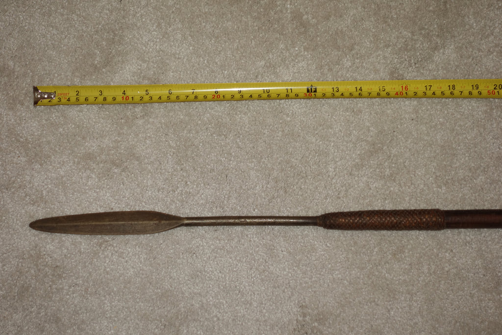 Good 19th Century Zulu Throwing Spear, isijula - 49-ins long – Ian ...