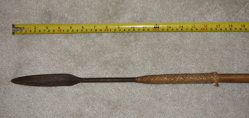 19th Century Zulu Throwing Spear, isijula - 52-ins long