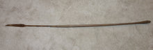 Zulu 19th Century Throwing Spear, isijula, with impact damage