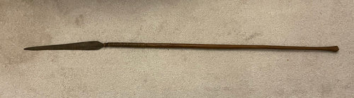 19th CENTURY ZULU STABBING SPEAR, IKLWA - 52 INCHES