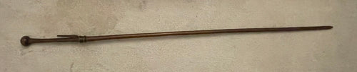 19th CENTURY ZULU PRESTIGE STAFF - 57 INCHES