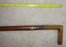INTERESTING 19th CENTURY GENTLEMAN’S SWORD STICK WITH SOUTH WALES BORDERERS BADGE; A VETERAN’S PIECE?