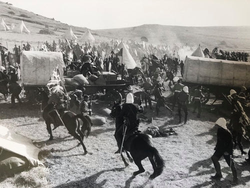 Publicity Still from 'ZULU DAWN' - Height of Battle