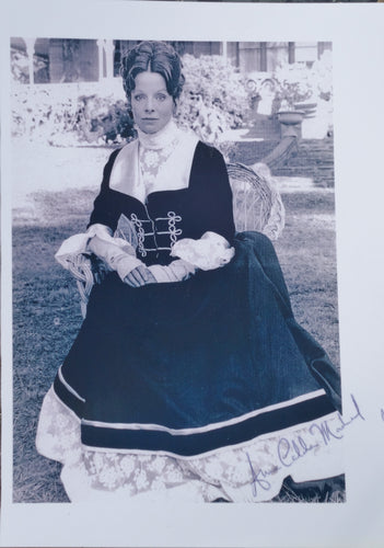 Celebrity Autograph - Anna Caulder-Marshal as ‘Fanny Colenso’ in Zulu Dawn