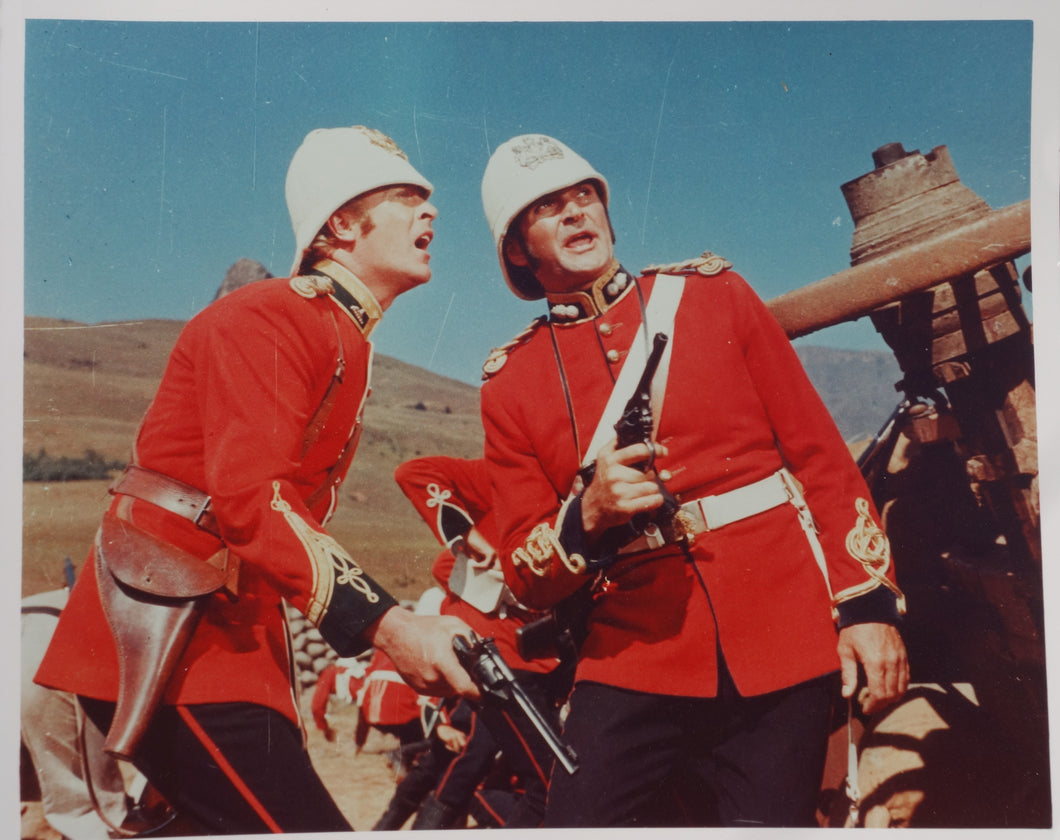 ZULU Movie Still - Depicting Michael Caine and Stanley Baker