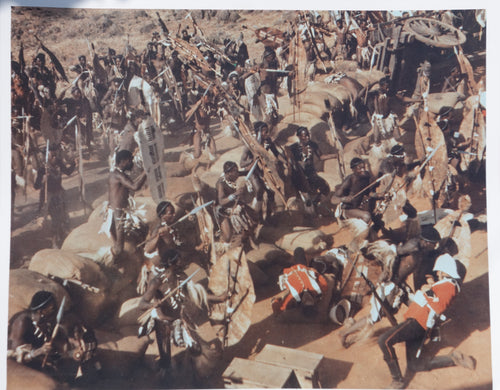 ZULU Movie Still - 1970s re-release British FOH set from Zulu