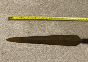 Nice 19th Century Swazi Stabbing Spear - 48 Ins Long