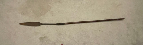 LARGE ZULU THROWING SPEAR, ISIPHAPA