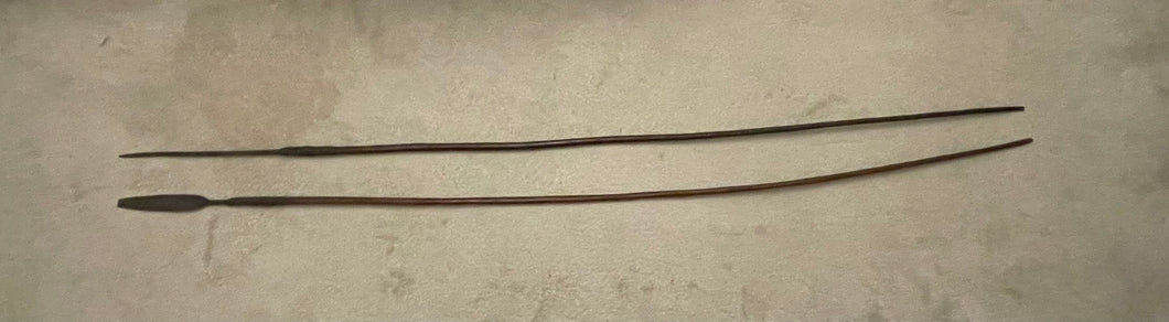 Pair of 19th Century Xhosa Throwing Spears
