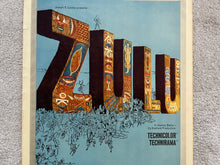 Original U.S. Poster for ZULU - "DWARFING THE MIGHTIEST! TOWERING OVER THE GREATEST!"