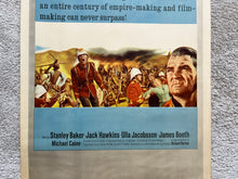 Original U.S. Poster for ZULU - "DWARFING THE MIGHTIEST! TOWERING OVER THE GREATEST!"