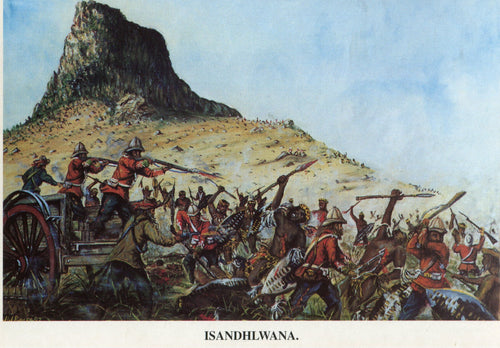 MODERN POSTCARD OF ISANDLWANA