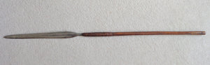 A Very Attractive & Impressive Zulu Stabbing Spear, Iklwa - 36 Inches Long