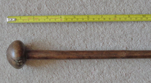 A Very Nice & Elegant Zulu Iwisa Style Staff - 35 Inches Long