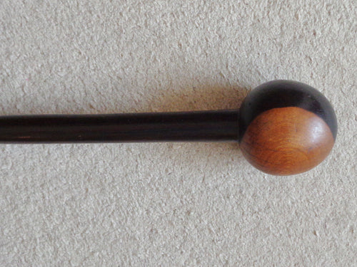A Very Good 19th Century Zulu Fighting Knobkerry, Iwisa - 32 Inches Long