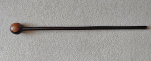 A Very Good 19th Century Zulu Fighting Knobkerry, Iwisa - 32 Inches Long