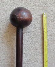 A Solid 19th Century Zulu Fighting Knobkerrie, Iwisa - 28 Inches Long